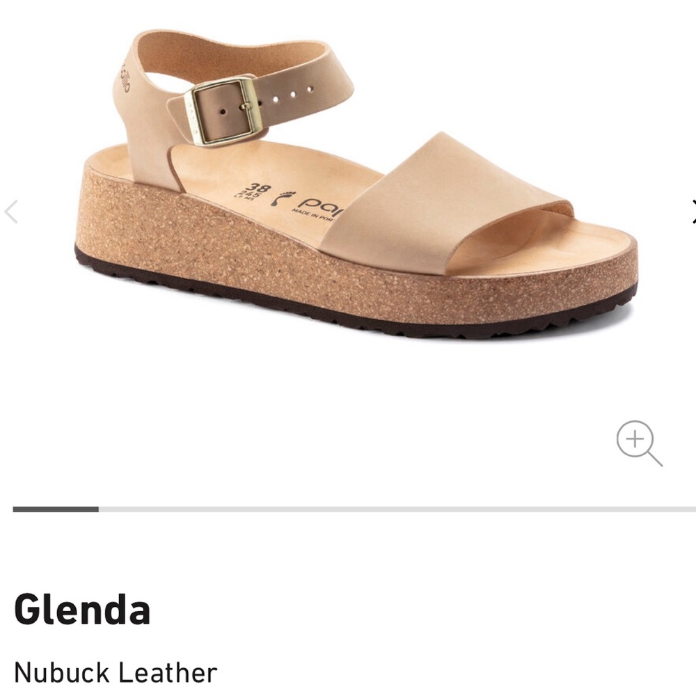 Birkenstock/Papillo “Glenda” Platform Sandals. Euro 36/Women’s 6.5-7.
